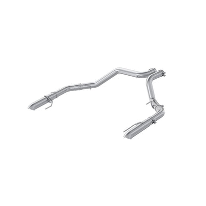 22-Present Ford F-150 Raptor 3.5L and Raptor R 5.2L Armor Pro 3-Inch Axle-Back Dual Split Rear Turn Down MBRP