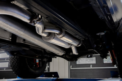 2024-Up Toyota Tacoma 2.4L Armor Pro 3-Inch Cat-Back Pre-Axle Turn Down, MBRP-13