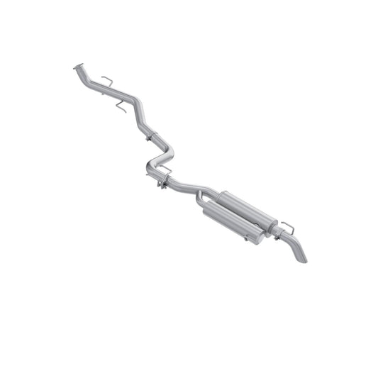 2024-Up Toyota Tacoma 2.4L Armor Lite 3-Inch Cat-Back Pre-Axle Turn Down, MBRP