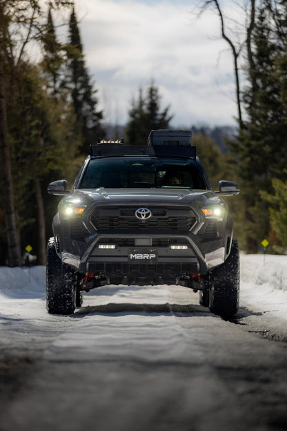 2024-Up Toyota Tacoma 2.4L Armor Lite 3-Inch Cat-Back Pre-Axle Turn Down, MBRP-3