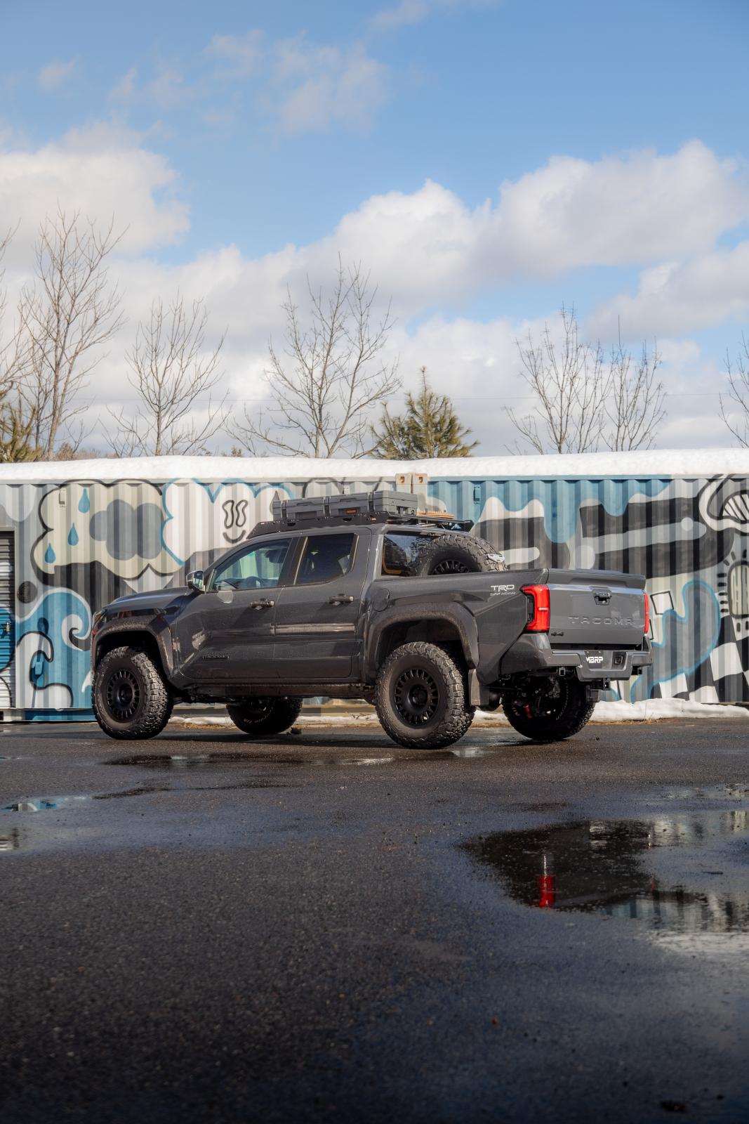 2024-Up Toyota Tacoma 2.4L Armor Lite 3-Inch Cat-Back Pre-Axle Turn Down, MBRP-4