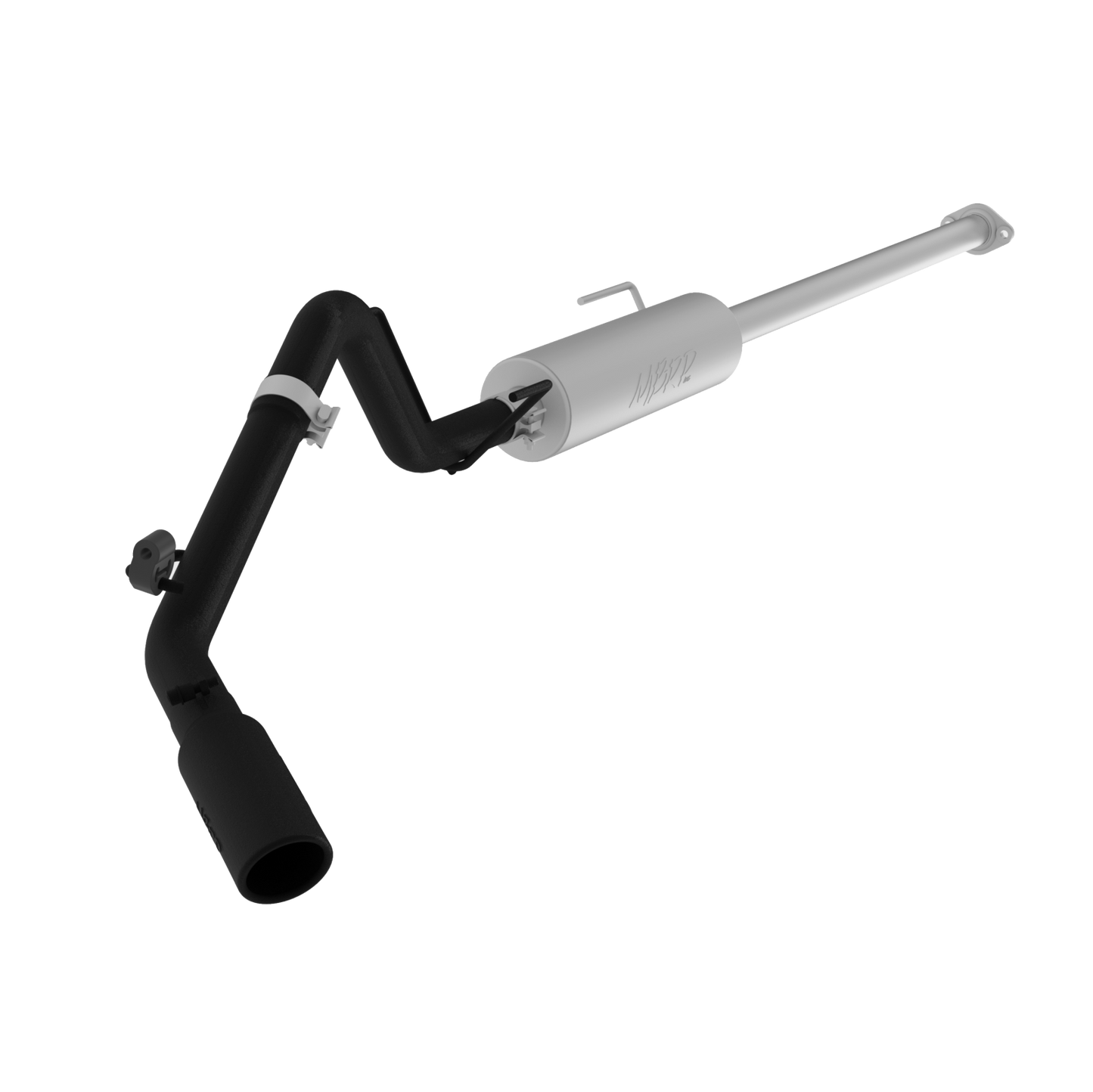 Cat Back Exhaust System Single Side Aluminized Steel For 05-15 Toyota Tacoma MBRP-1