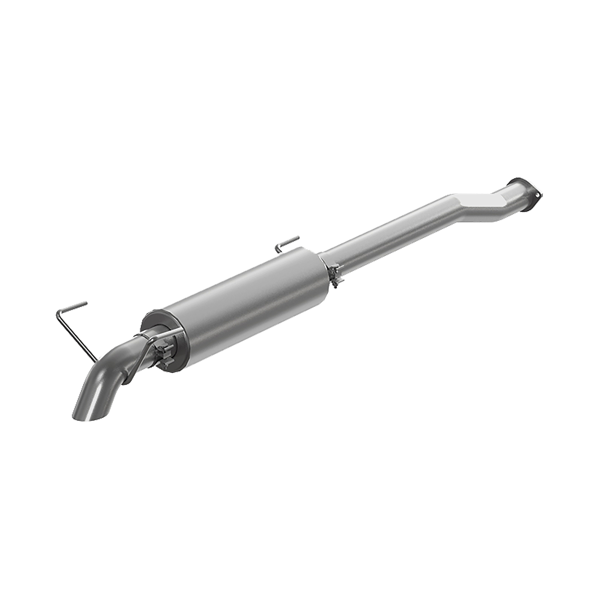 Toyota 3 Inch Cat Back Exhaust System For 16-20 Toyota Tacoma 3.5L Turn Down Exhaust Single Side MBRP-1