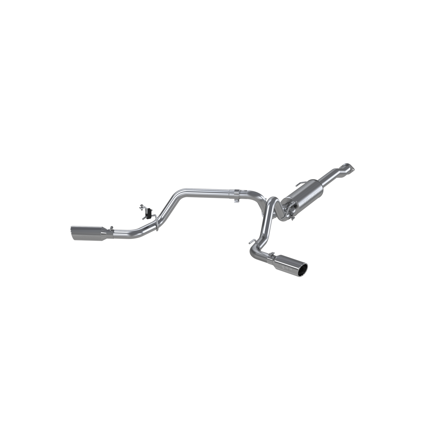 Toyota 3 Inch Cat Back Exhaust System For 16-20 Toyota Tacoma 3.5L Dual Split Side MBRP-2