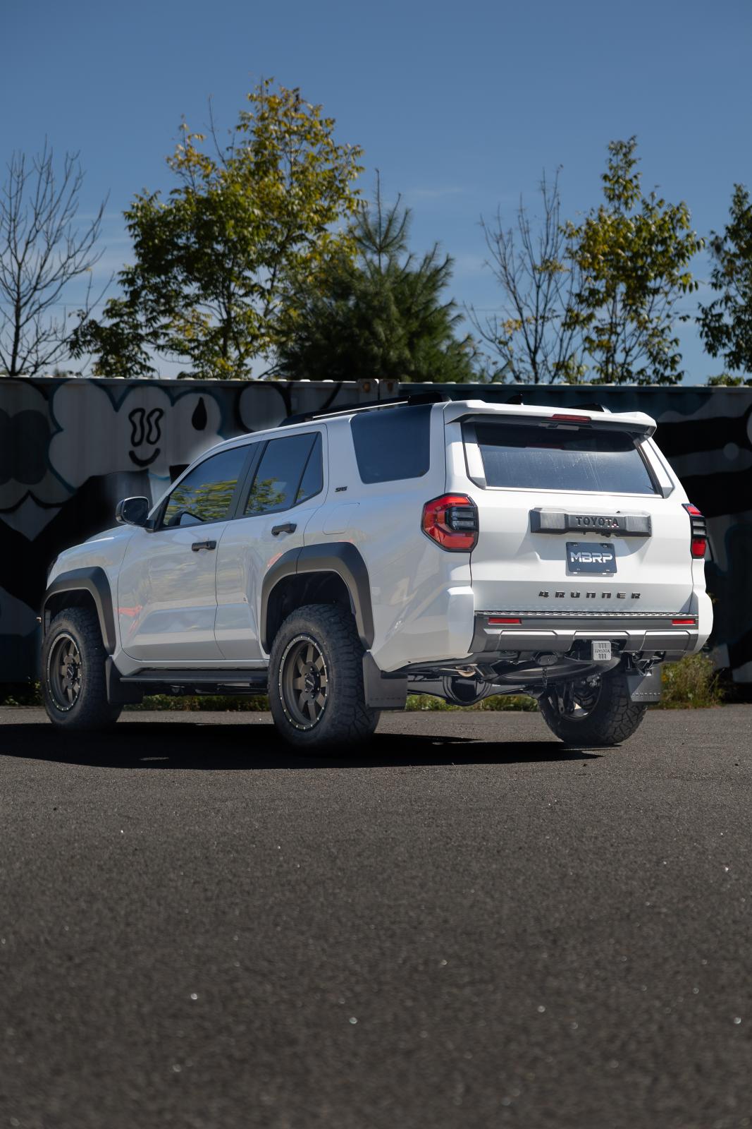 24-Present Toyota 4Runner, Armor Pro, Overland 3-Inch Cat-Back Single Rear, High-Clearance Turndown, MBRP-9