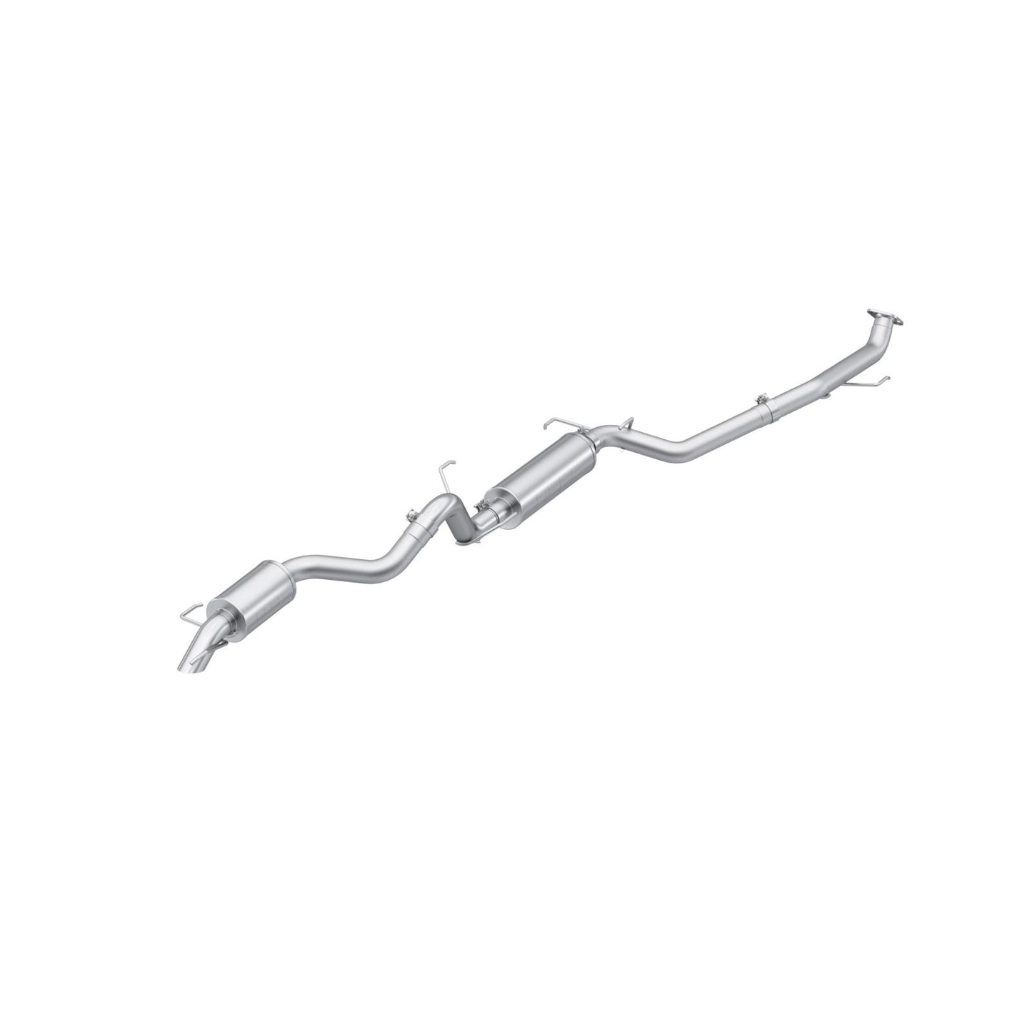 24-Present Toyota 4Runner, Armor Lite, Overland 3-Inch Cat-Back Single Rear, High-Clearance Turndown, MBRP