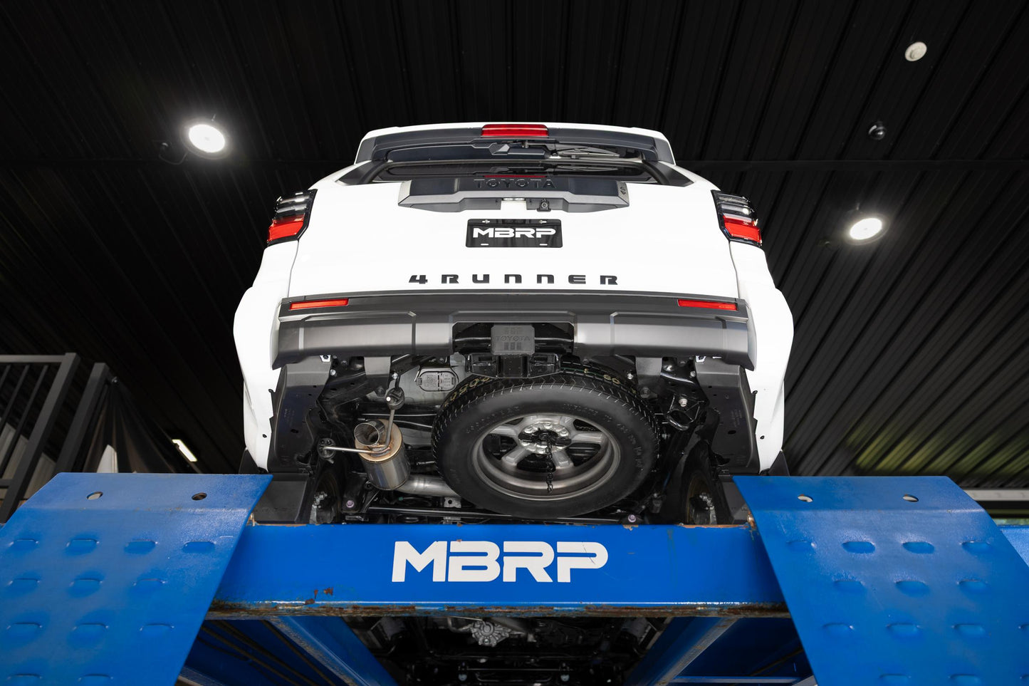 24-Present Toyota 4Runner, Armor Lite, Overland 3-Inch Cat-Back Single Rear, High-Clearance Turndown, MBRP-1