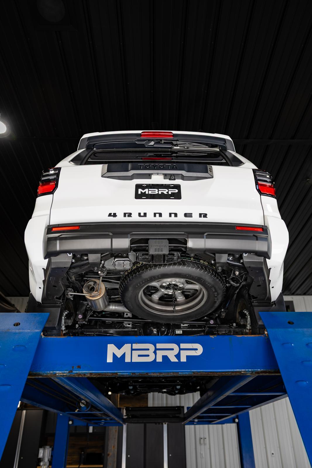 24-Present Toyota 4Runner, Armor Lite, Overland 3-Inch Cat-Back Single Rear, High-Clearance Turndown, MBRP-2
