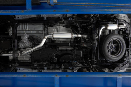 24-Present Toyota 4Runner, Armor Lite, Overland 3-Inch Cat-Back Single Rear, High-Clearance Turndown, MBRP-4