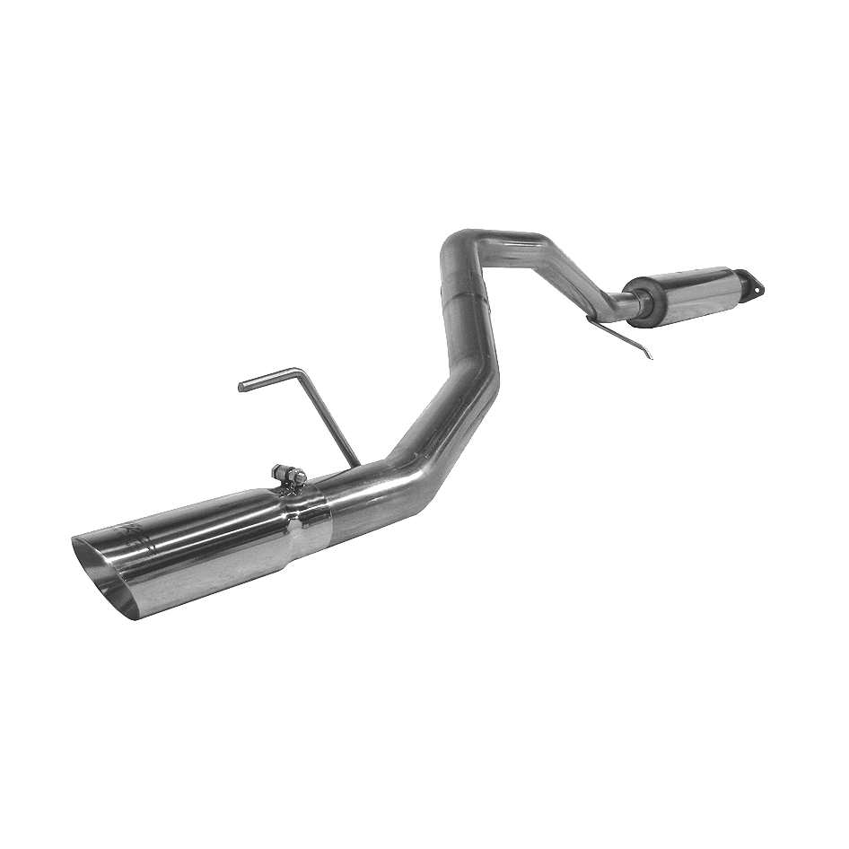 Cat Back Exhaust System Single Side T409 Stainless Steel For 06-10 Jeep Commander MBRP