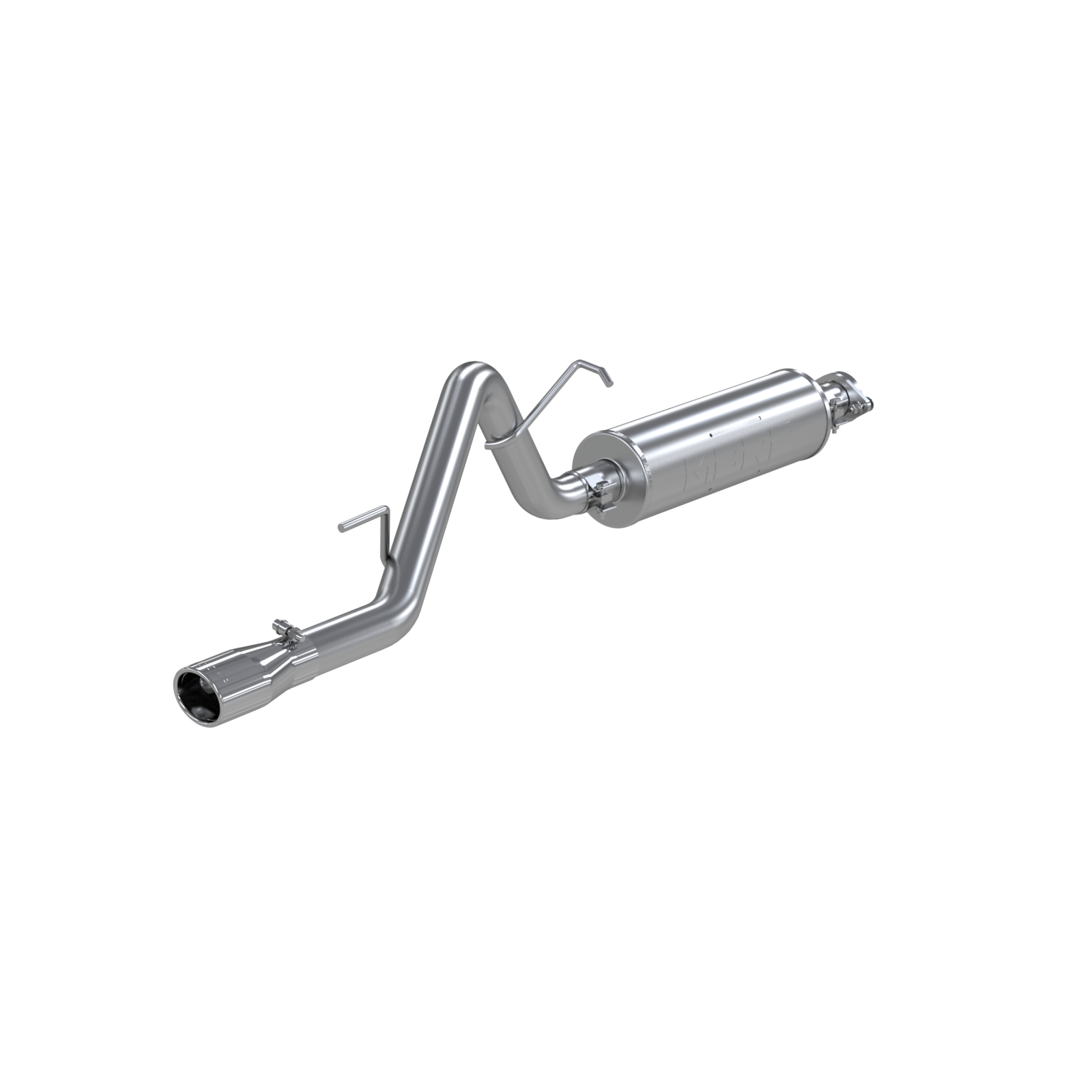Cat Back Exhaust System Single Side T409 Stainless Steel For 02-07 Jeep Liberty MBRP