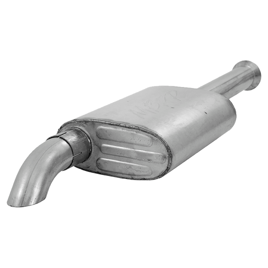 2.5 Inch Cat Back Exhaust System For 00-06 Wrangler TJ Inline 4 2.5L Inline 6 4.0L Unlimited Single Off-Road Turn Down MBRP-1
