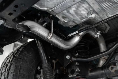 Jeep JL 2.5 Inch Axle Back Exhaust Pipe Single Rear Muffler Bypass For 18-Up Wrangler JL 2/4DR MBRP-6
