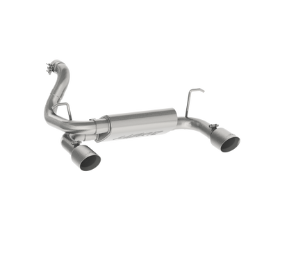Jeep 2.5 Inch Axle Back Dual Rear Exit For 18-20 Wrangler JL 2/4 DR 3.6L MBRP-2