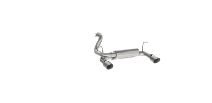 Jeep 2.5 Inch Axle Back Dual Rear Exit For 18-20 Wrangler JL 2/4 DR 3.6L MBRP