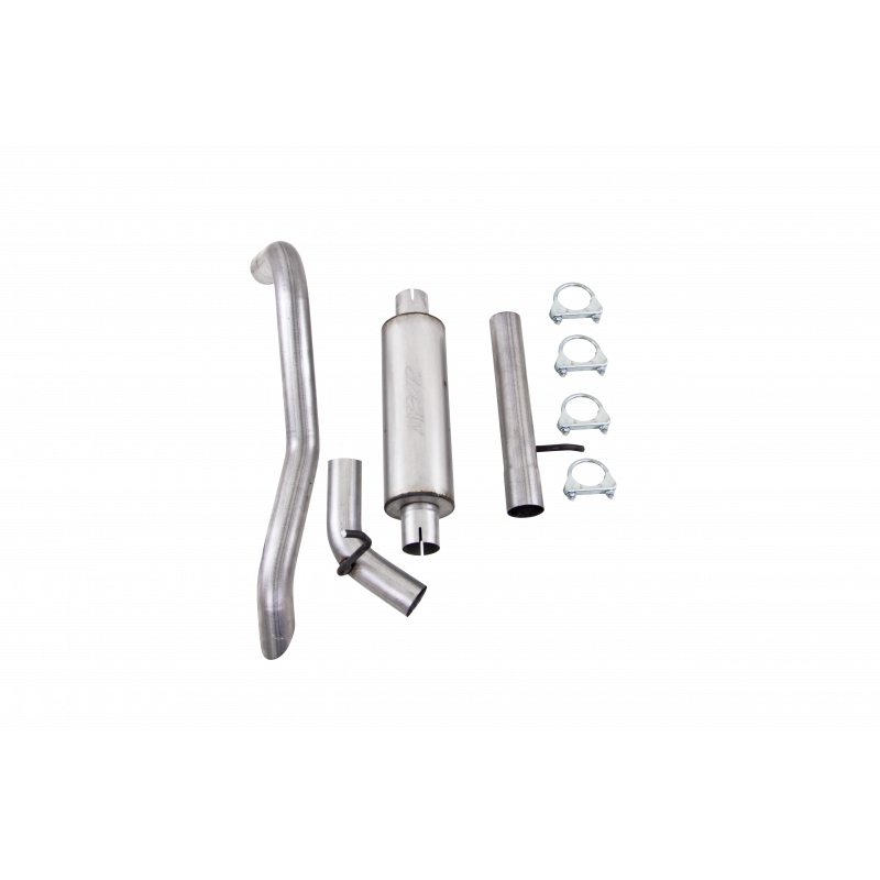 Cat Back Exhaust System Single Rear Exit Off Road For 12-18 Jeep Wrangler/Rubicon JK 3.6L V6 2/4 Door MBRP-4