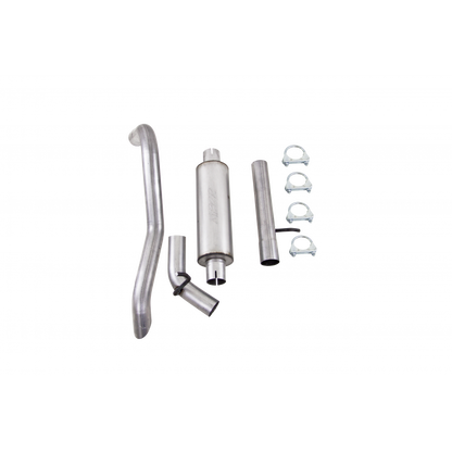 Cat Back Exhaust System Single Rear Exit Off Road For 12-18 Jeep Wrangler/Rubicon JK 3.6L V6 2/4 Door MBRP-4