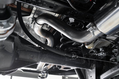 Jeep JL Cat Back Exhaust System Single Rear Exit Armor Pro Series For 18-Up Wrangler JL 2/4 Door MBRP-3