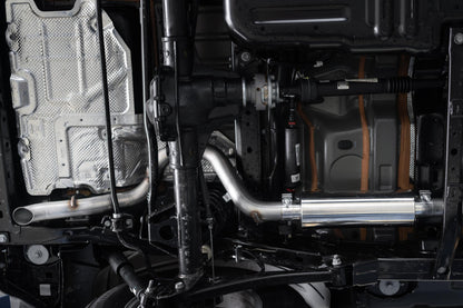Jeep JL Cat Back Exhaust System Single Rear Exit Armor Pro Series For 18-Up Wrangler JL 2/4 Door MBRP-4