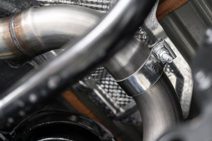 Jeep JL Cat Back Exhaust System Single Rear Exit Armor Pro Series For 18-Up Wrangler JL 2/4 Door MBRP-7