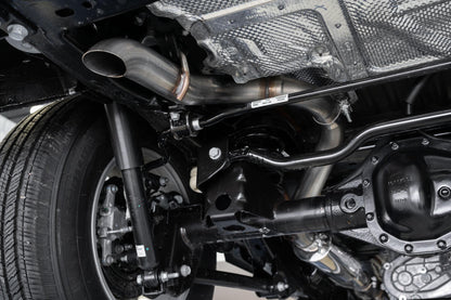 Jeep JL Cat Back Exhaust System Single Rear Exit Armor Pro Series For 18-Up Wrangler JL 2/4 Door MBRP-9