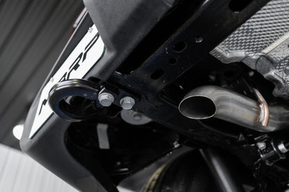 Jeep JL Cat Back Exhaust System Single Rear Exit Armor Pro Series For 18-Up Wrangler JL 2/4 Door MBRP-10