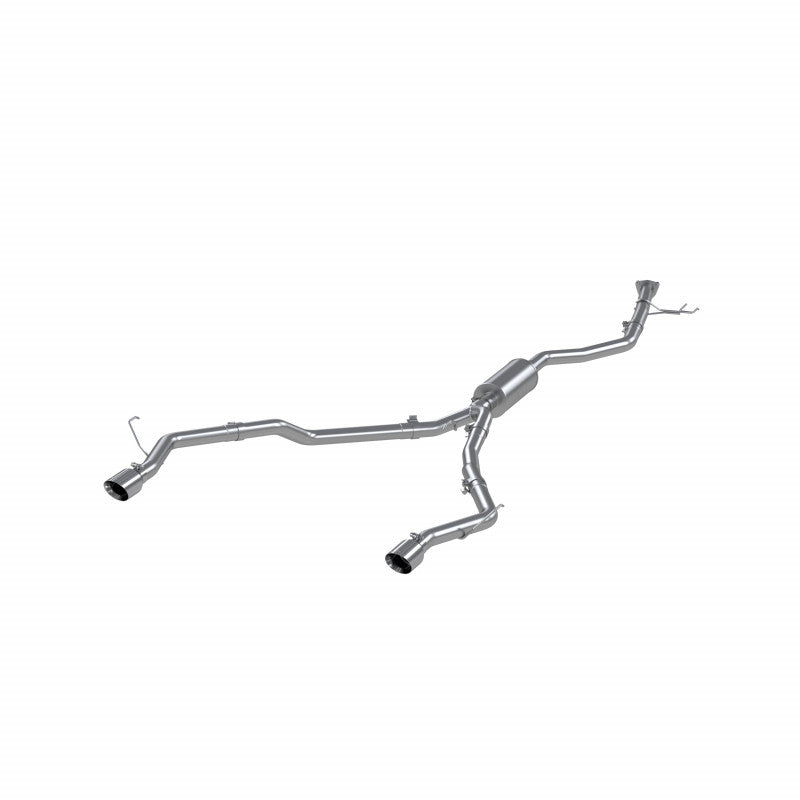 Aluminized Steel 2.5 Inch Cat-Back Dual Split Rear Exit 2021-Up Honda Ridgeline 3.5L MBRP