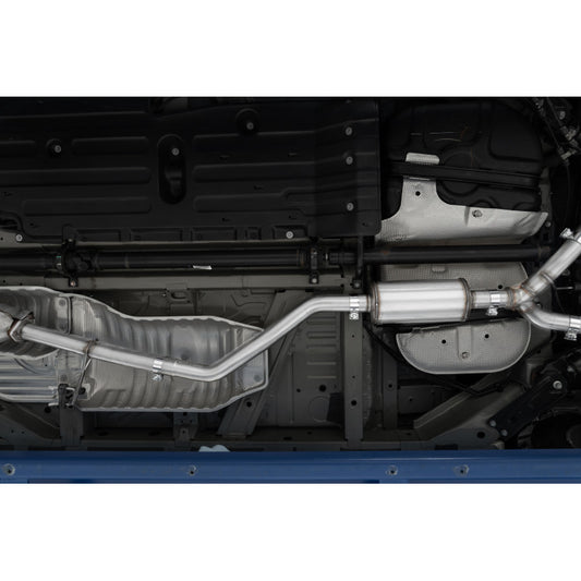 Aluminized Steel 2.5 Inch Cat-Back Dual Split Rear Exit 2021-Up Honda Ridgeline 3.5L MBRP-1