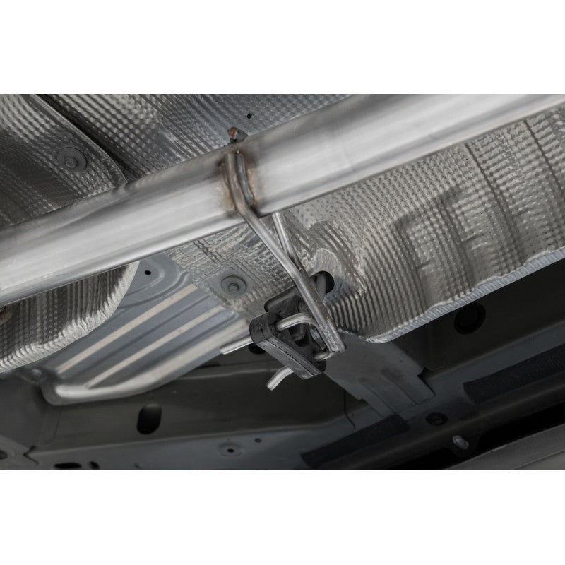 Aluminized Steel 2.5 Inch Cat-Back Dual Split Rear Exit 2021-Up Honda Ridgeline 3.5L MBRP-3