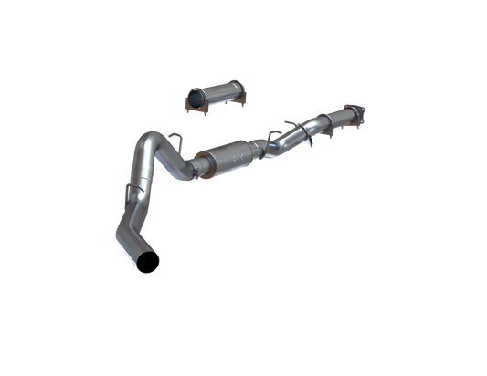4 Inch Cat Back Exhaust System For 01-05 Silverado/Sierra 2500/3500 Duramax Ext/Crew Cab Single Side MBRP