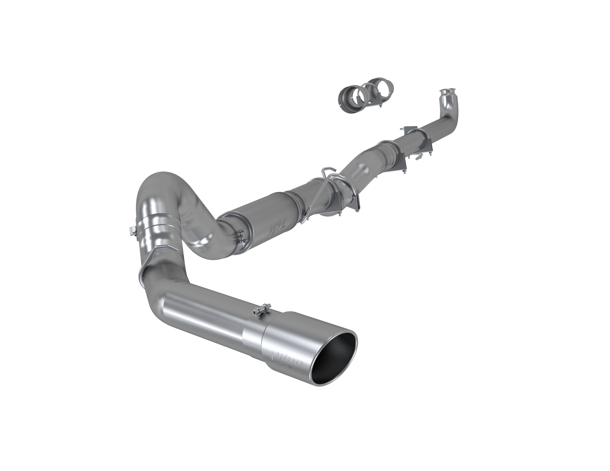 5 Inch Exhaust Pipe Single Side Aluminized Steel MBRP-1