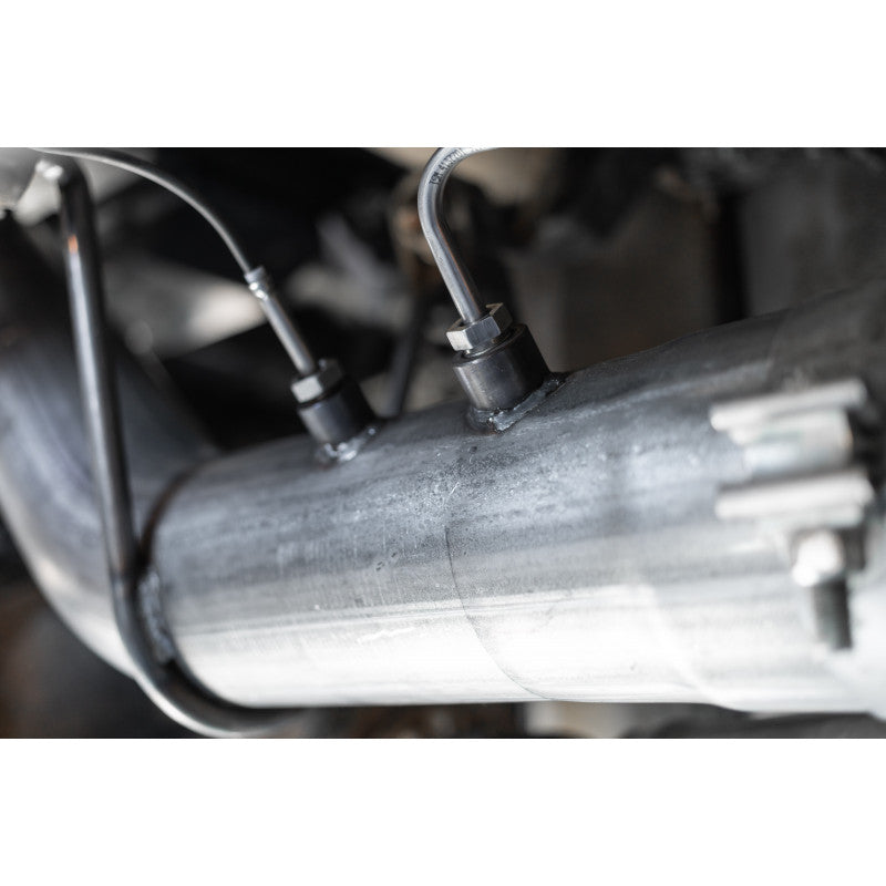 20-Up Silverado/Sierra 2500/3500 T304 Stainless Steel 4 Inch Filter Back Single Side Exit Exhaust System MBRP-4