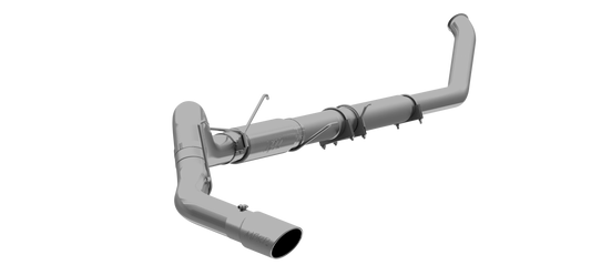 5 Inch Turbo Back Single Side Exit Aluminized Steel For 03-04 Dodge Ram 2500/3500 Cummins MBRP