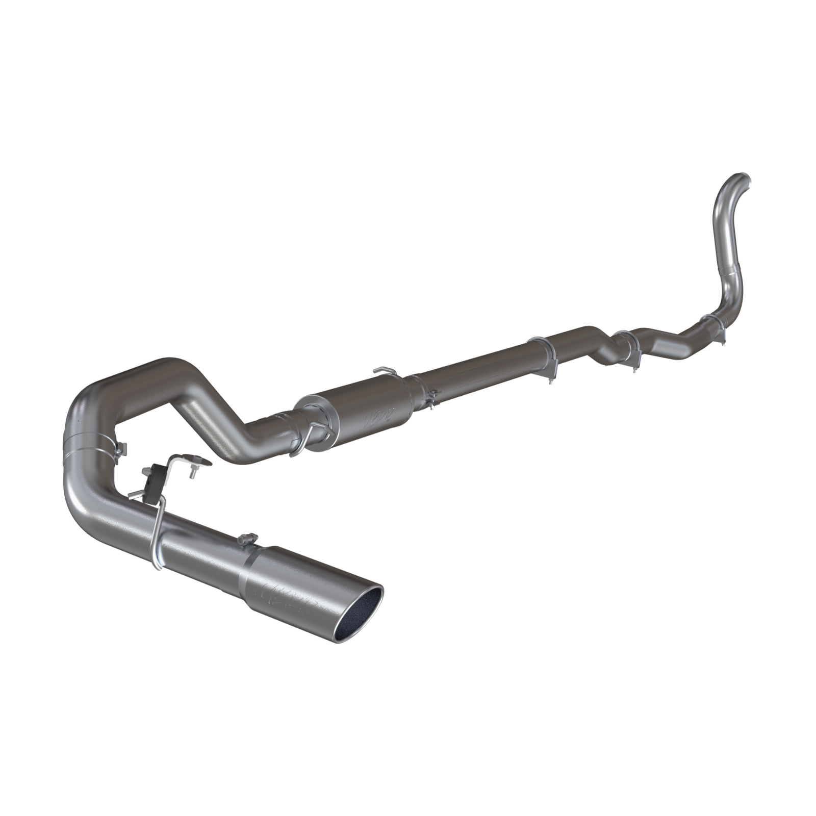 4 Inch Turbo Back Single Side Exit Exhaust For 88-93 Dodge Ram D250/D350 Cummins MBRP