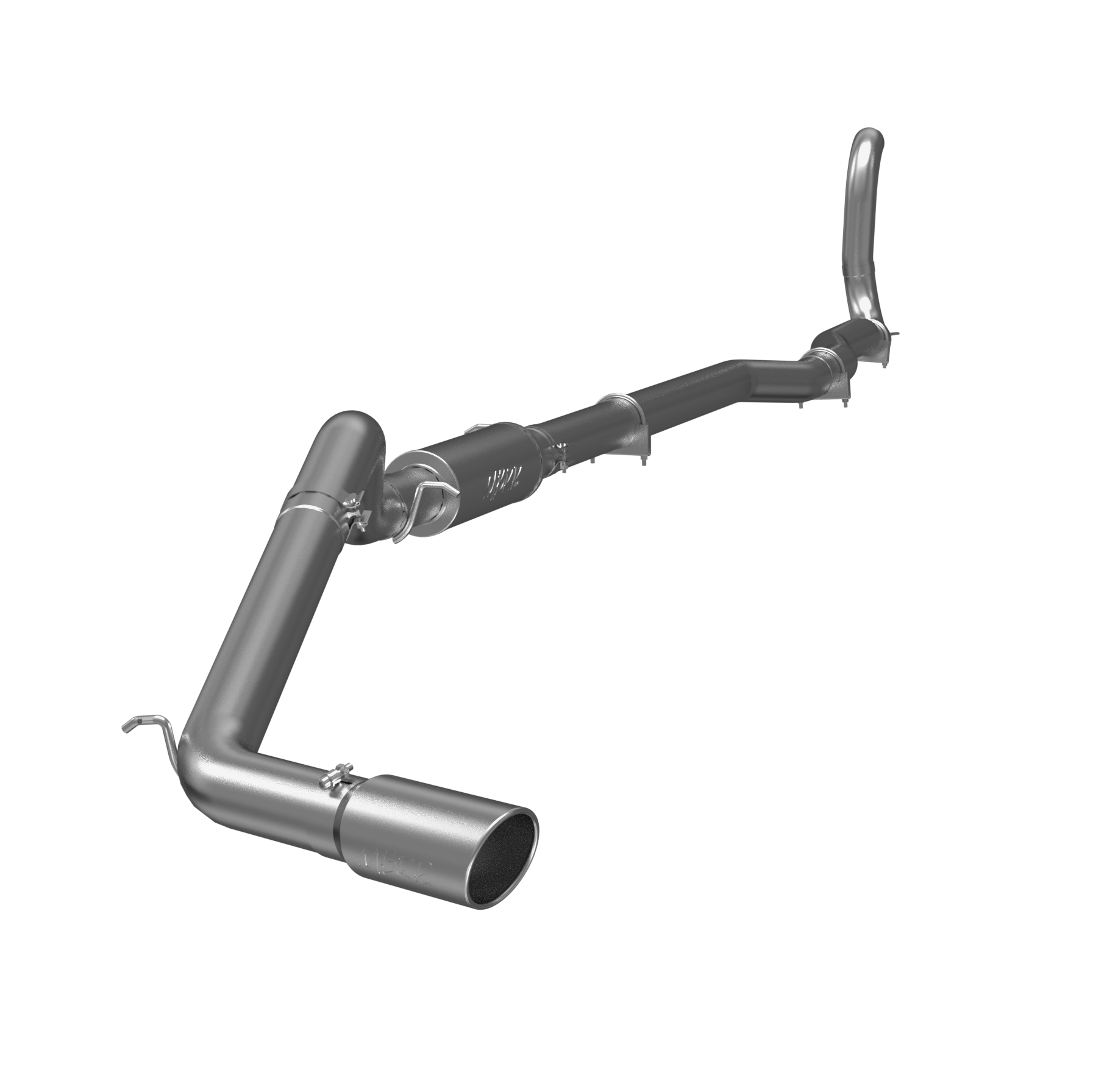 4 Inch Turbo Back Single Side Exit Exhaust For 88-93 Dodge Ram D250/D350 Cummins MBRP-1