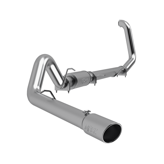 4 Inch Turbo Back Single Side Exit Aluminized Steel For 99-03 Ford Excursion 7.3L MBRP