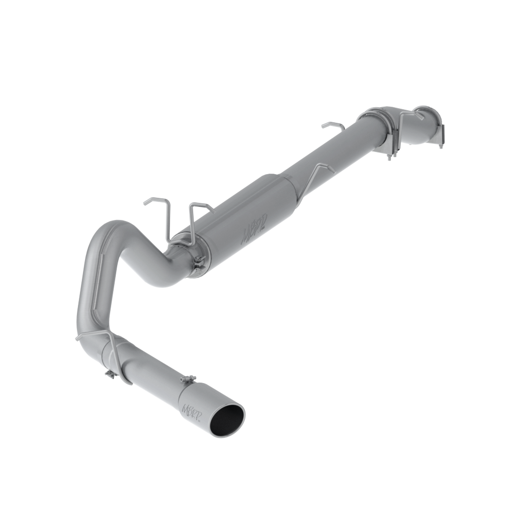 4 Inch Cat Back Exhaust System Single Side Stock Cat Exit For 03-07 Ford F-250/350 6.0L Extended Cab/Crew Cab MBRP