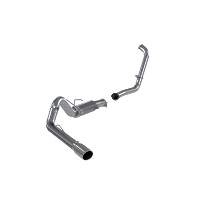 4 Inch Turbo Back Single Side Stock Cat Exit For 03-05 Ford Excursion 6.0L MBRP-1