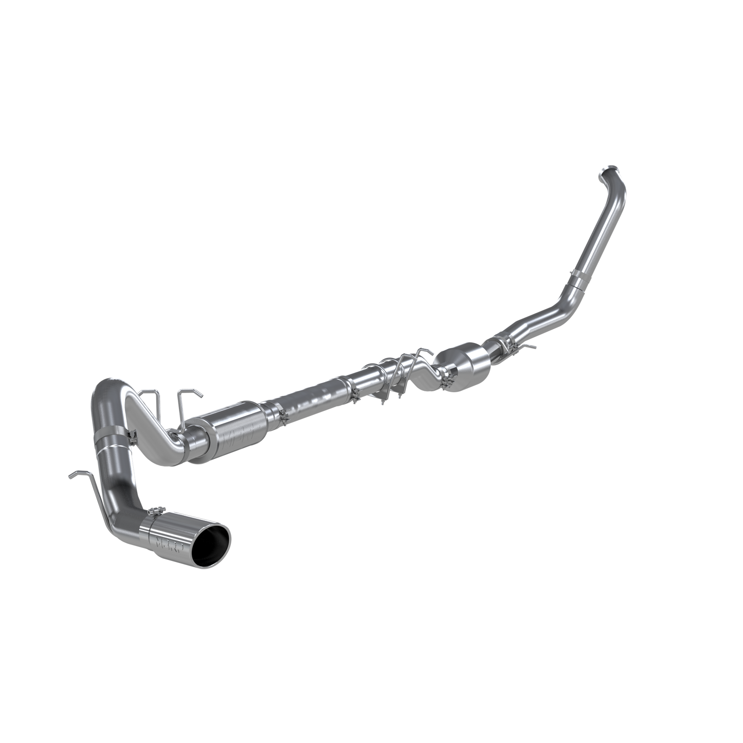 4 Inch Exhaust System Kit Turbo Back For 03-07 Ford F-350/450/550 6.0L Single Side Exit MBRP