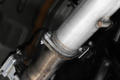 21-23 Jeep Gladiator Armor Plus Series T409 Stainless Steel 3 Inch Filter Back Rear Turn Down Exhaust System MBRP-3
