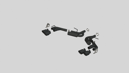 Exhaust Pipe 2.5 Inch Dual Axle Back NPP For 16-20 Camaro V6 3.6L With Quad 4 Inch Dual Wall Tips MBRP