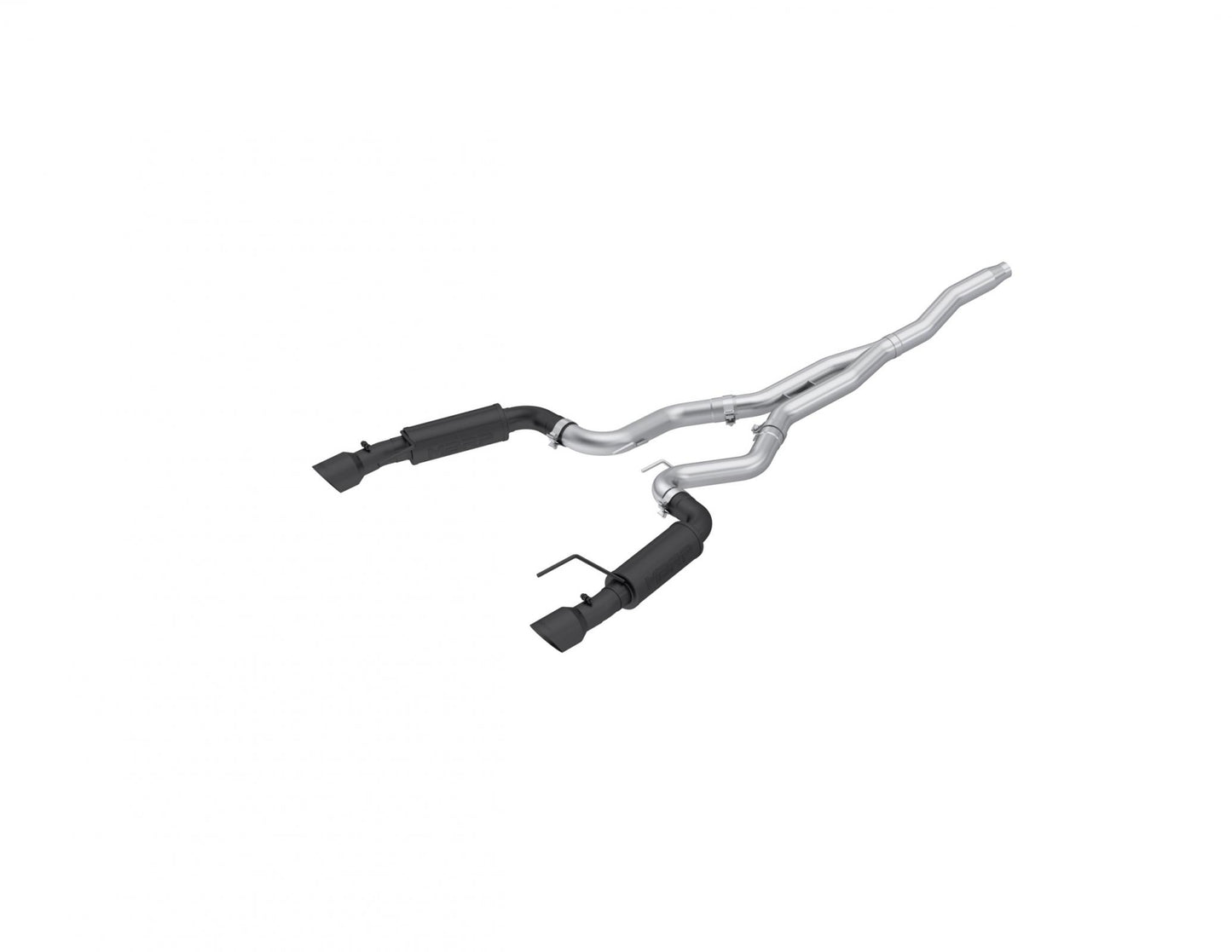 3 Inch Cat Back Exhaust System Dual Split Rear For 15-20 Ford Mustang 2.3 EcoBoost Race Version 4.5 Inch Tips MBRP