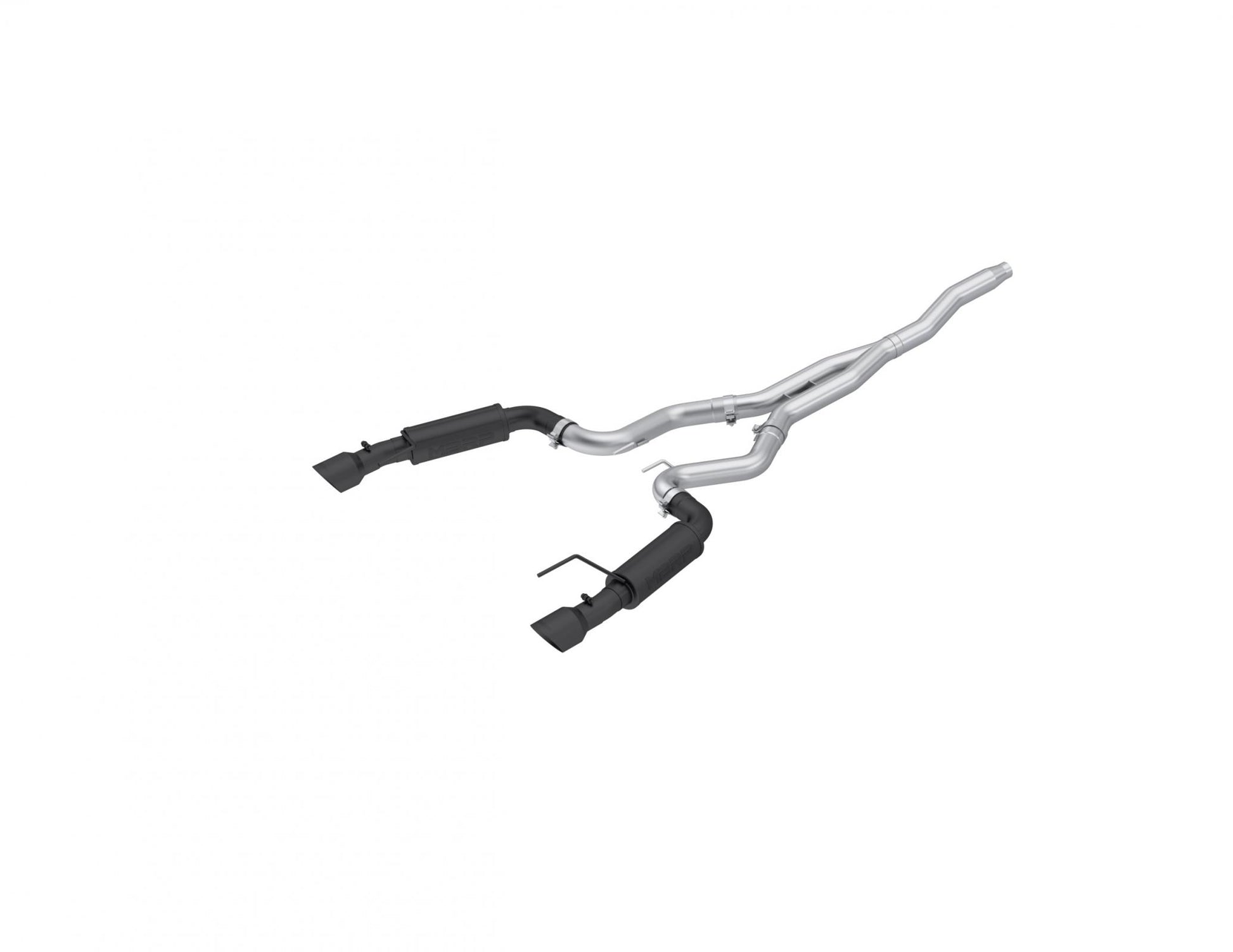 3 Inch Cat Back Exhaust System Dual Split Rear For 15-20 Ford Mustang 2.3 EcoBoost Race Version 4.5 Inch Tips MBRP