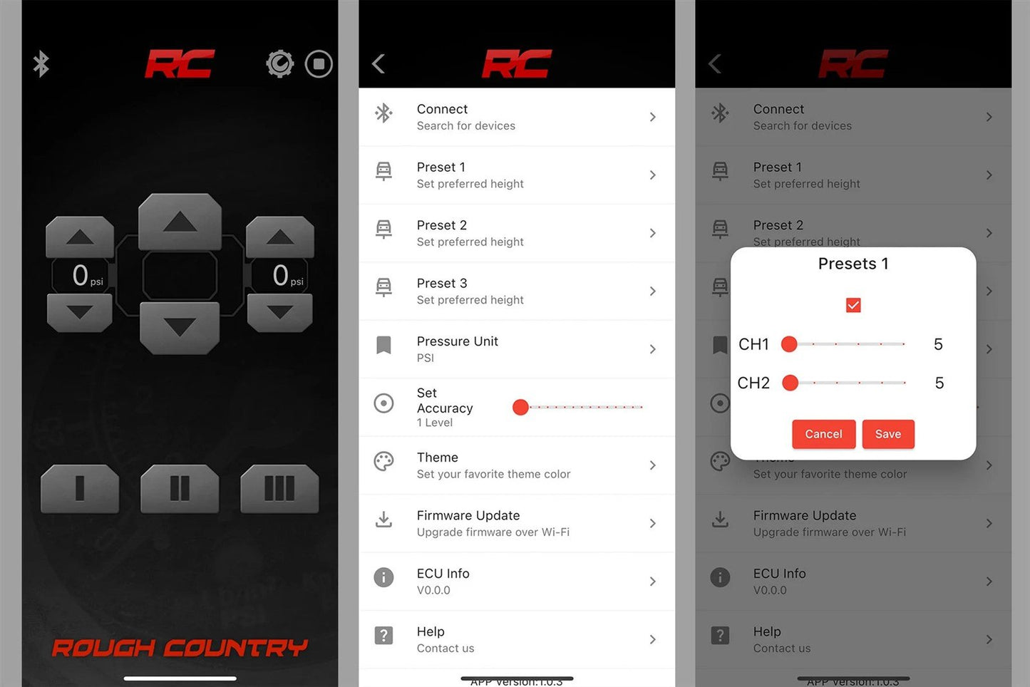 Wireless Air Bag Controller Kit w/Compressor Rough Country