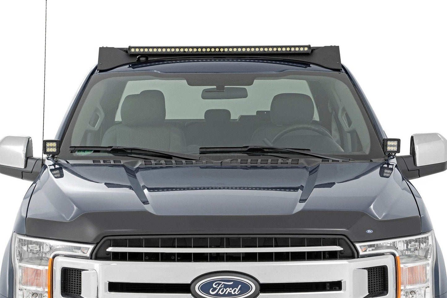 Roof Rack | FR 40 Inch Single Row BLK LED | Ford F-150 2WD/4WD (2015-2018) Rough Country