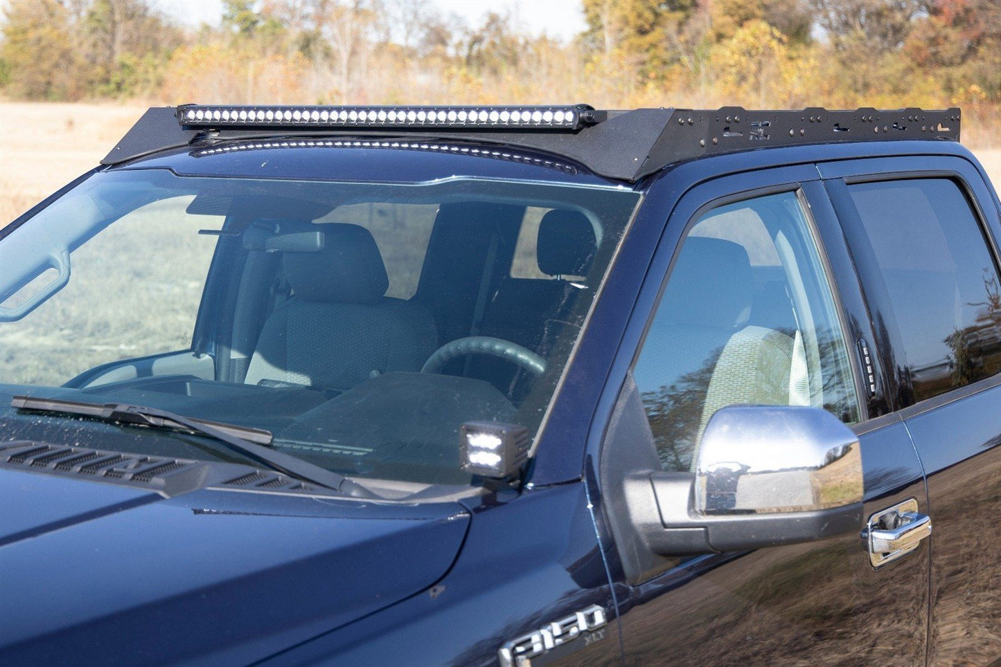 Roof Rack | FR 40 Inch Single Row BLK LED | Ford F-150 2WD/4WD (2015-2018) Rough Country