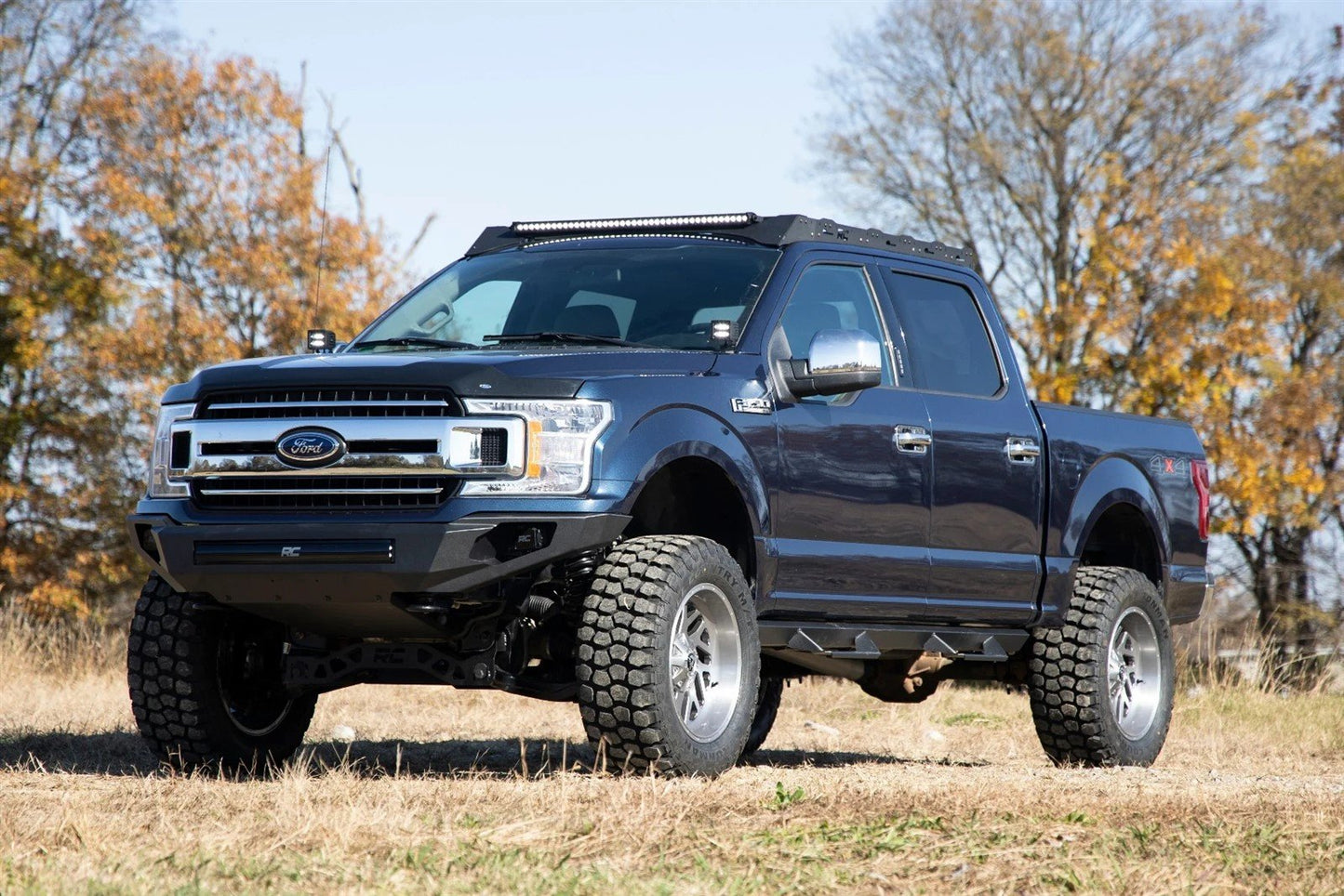 Roof Rack | FR 40 Inch Single Row BLK LED | Ford F-150 2WD/4WD (2015-2018) Rough Country