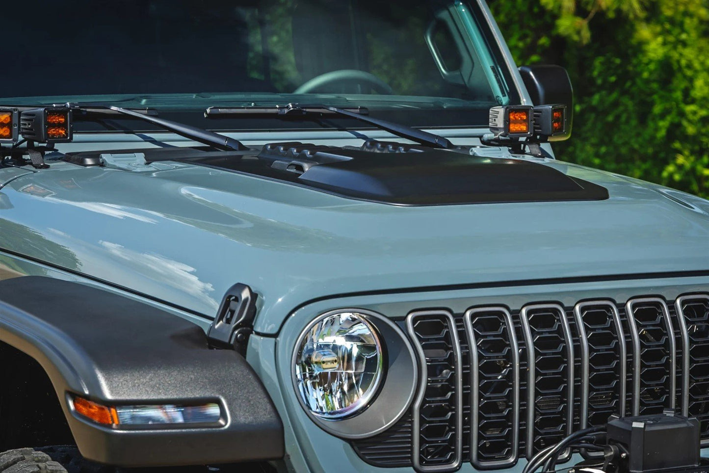 Hood Scoop Jeep Gladiator JT/Wrangler JL 4WD (2018-2025)