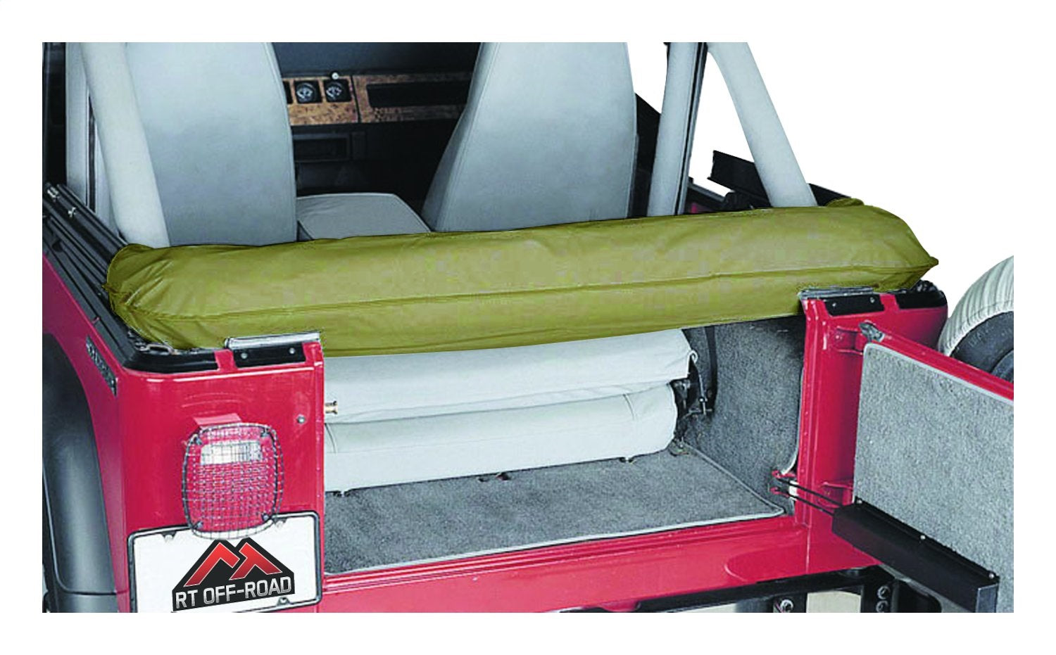 Khaki Diamond Top Storage Sleeve for 2007-2018 Jeep JK Wrangler w/ 2 Doors RT Off Road