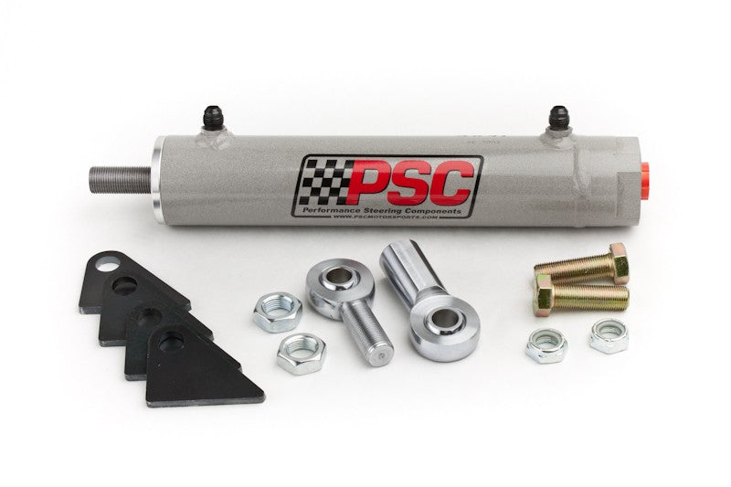 PSC Steering Single Ended Steering Cylinder Kit, 1.5 Inch X 6.0 Inch X 0.6250 Inch Rod PSC Performance Steering Components